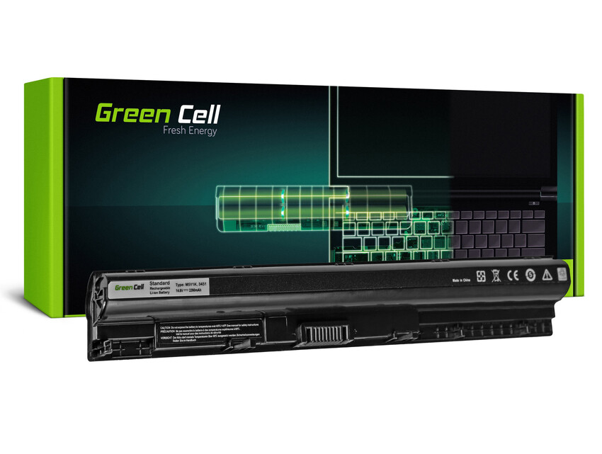 Green Cell baterija M5Y1K za Dell Inspiron 15 3552 3567 3573 5551 5552 5558 5559 Inspiron 17 5755 (DE77)