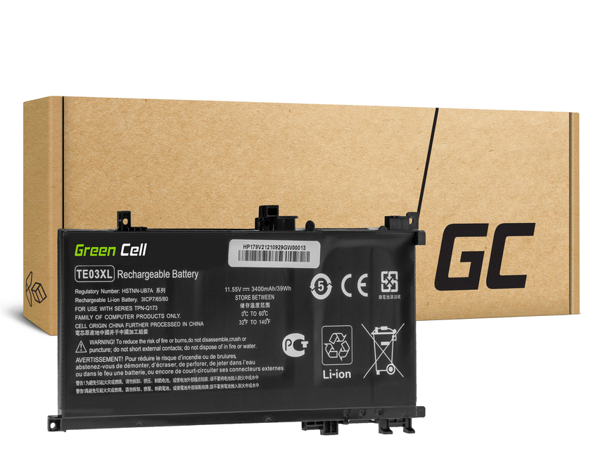 Green Cell TE03XL baterija za HP Omen 15-AX052NW 15-AX055NW 15-AX075NW 15-AX099NW, HP Pavilion 15-BC402NW (HP179V2)