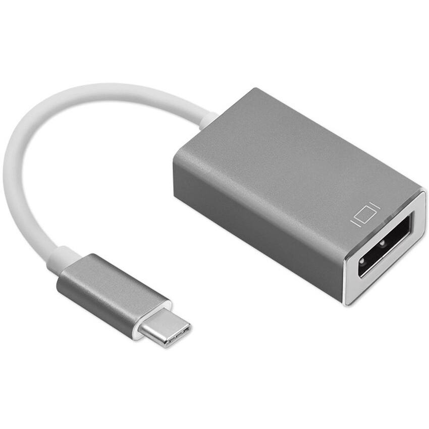 Prtevornik USB Type C 3.1 na DisplayPort 4K vmesnik 15cm Qoltec 50429