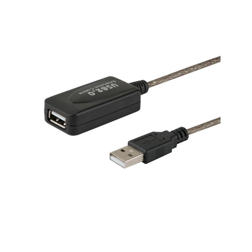 Kabel USB podaljšek Moški - Ženski priklop 10M Savio CL-130 USB 2.0-A