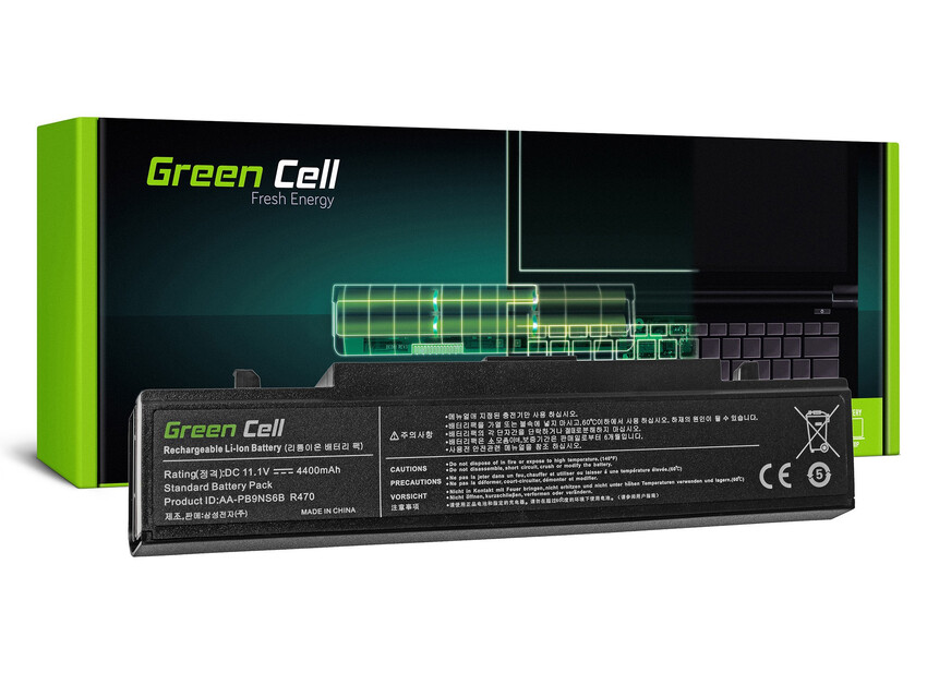 Green Cell baterija AA-PB9NC6B AA-PB9NS6B za Samsung R519 R522 R525 R530 R540 R580 R620 R780 RV510 RV511 NP300E5A NP350V5C (SA01)