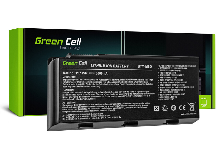 Green Cell baterija BTY-M6D za MSI GT60 GT70 GT660 GT680 GT683 GT780 GT783 GX660 GX680 GX780 (MS10)