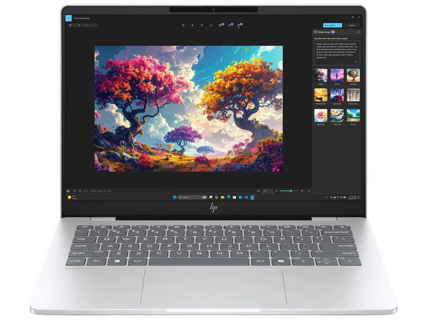 Prenosnik HP OmniBook 7 AI 14-fr0005nf | U7-255H | 2.8K OLED