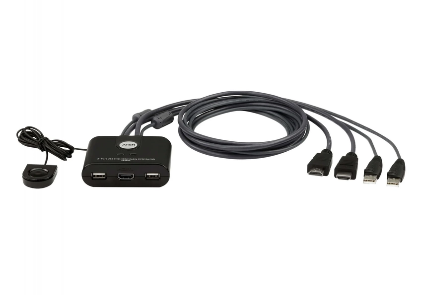 KVM stikalo HDMI-USB CS22HF-AT Aten FHD
