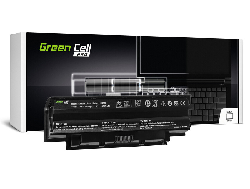 Green Cell baterija PRO J1KND za Dell Inspiron 13R 14R 15R 17R Q15R N4010 N5010 N5030 N5040 N5110 T510 (DE01PRO)