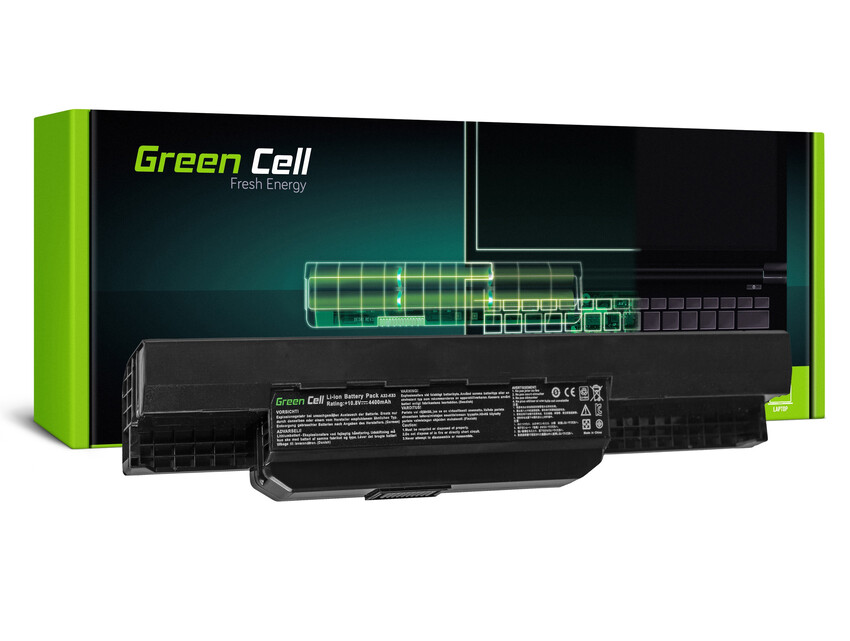 Green Cell baterija A31-K53 A32-K53 A41-K53 A42-K53 za Asus A537 K53 K53E K53S K53SV X53 X53S X53U X54 X54C X54F X54H (AS04)