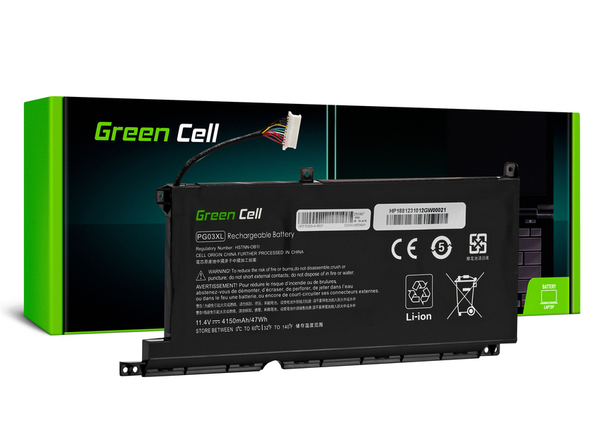 Green Cell PG03XL baterija L48495-005 za HP Pavilion 15-EC 15-EC0017NW 15-EC1087NW 15-EC2504NW 15-DK 15-DK2315NW 16-A 16-A0007NW (HP188)