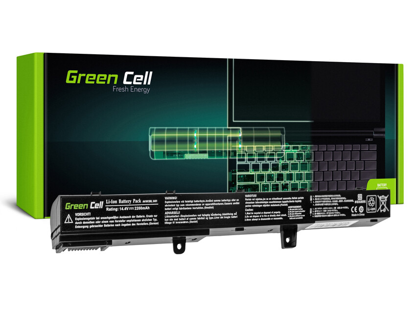 Green Cell baterija A31N1319 A41N1308 za Asus X551 X551C X551CA X551M X551MA X551MAV F551 F551C F551M R512C R512CA R553L (AS75)