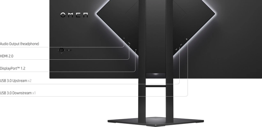 Monitor HP Omen 27i 68,6 cm (27″) QHD IPS LED 165 Hz FreeSync