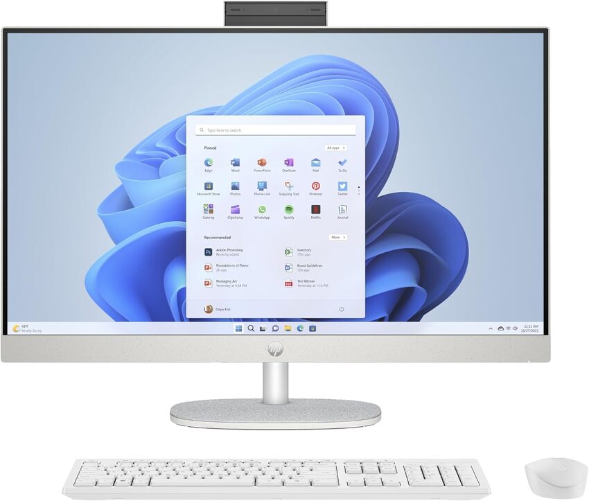 Računalnik HP All-in-one 27-cr0008ng / i7 / RAM 16 GB / SSD Disk