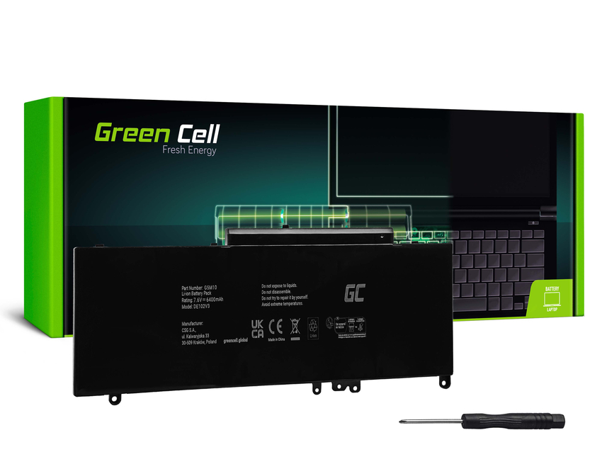Green Cell baterija G5M10 0WYJC2 za Dell Latitude E5250 E5450 E5550 (DE102V3)