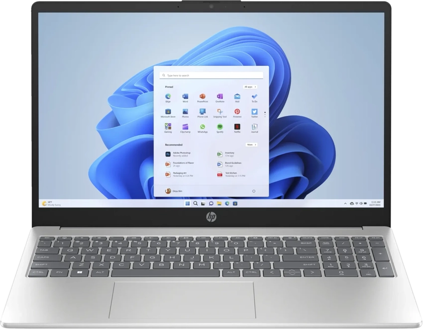 Prenosnik HP 15-fd0611ng | N100 | 4GB RAM | 128GB eUFS | W11H