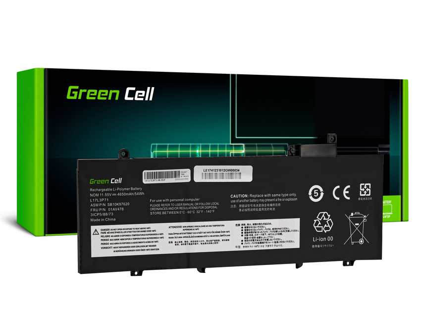 Green Cell L17L3P71 L17M3P71 L17M3P72 baterija za Lenovo ThinkPad T480s (LE174)