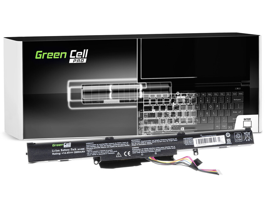 Green Cell baterija PRO A41-X550E za Asus A450 A550 F550 K550 R510 R510D R510DP X450 X550 X550D (AS77PRO)