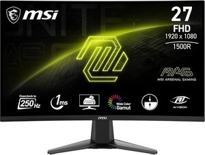Gaming monitor MSI MAG 27C6F 68,6 cm (27″) FHD Rapid VA LED 180Hz Adaptive Sync