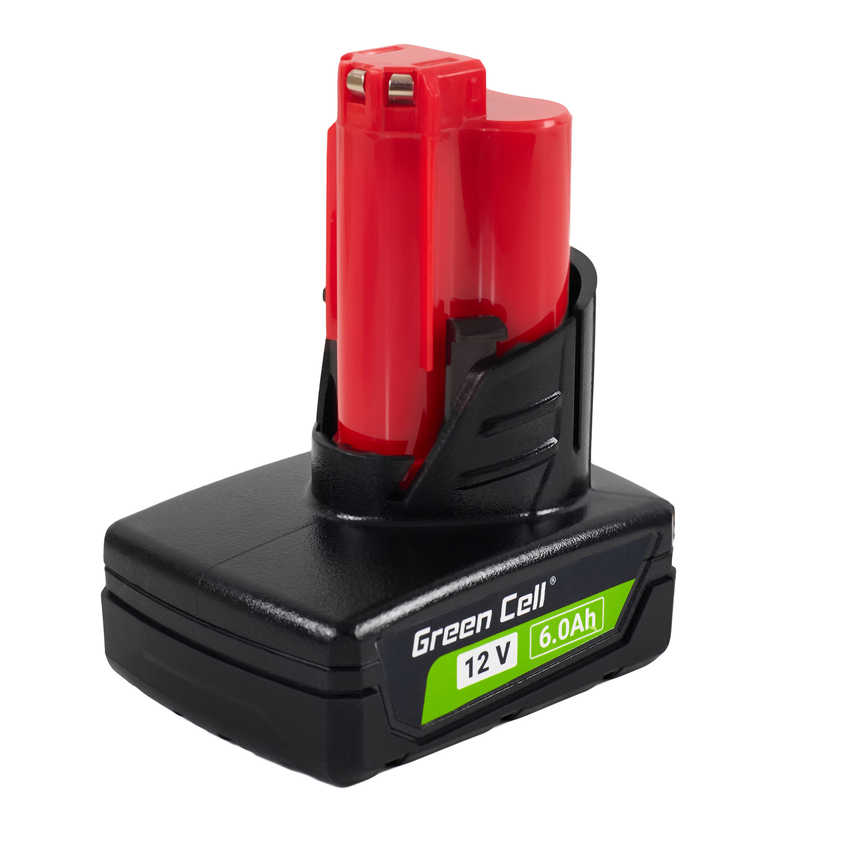 Green Cell baterija za Milwaukee M12 12V 6Ah nadomestna baterija M12 B6 4932451395 (PTML12V6)