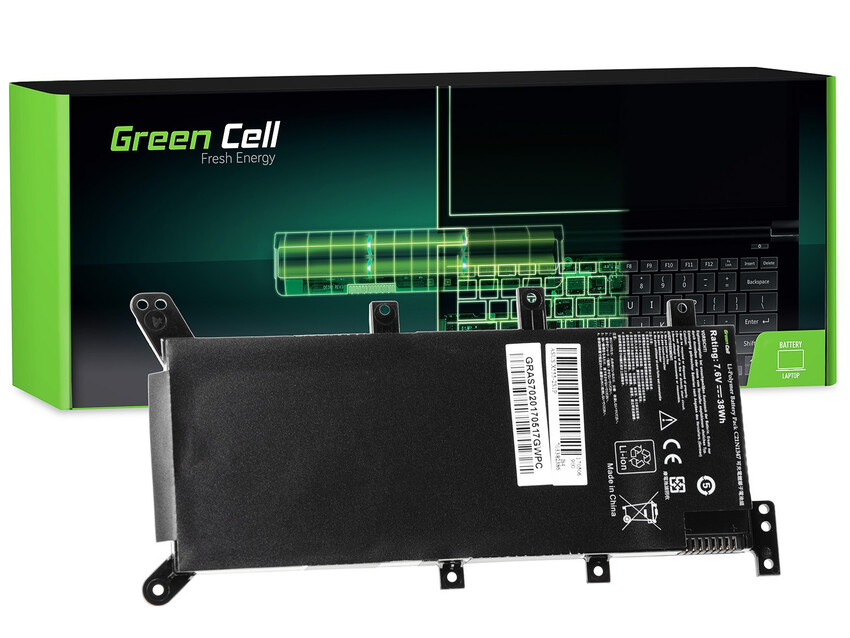 Green Cell baterija C21N1347 za Asus A555 A555L F555 F555L F555LD K555 K555L K555LD R556 R556L R556LD R556LJ X555 X555L (AS70)