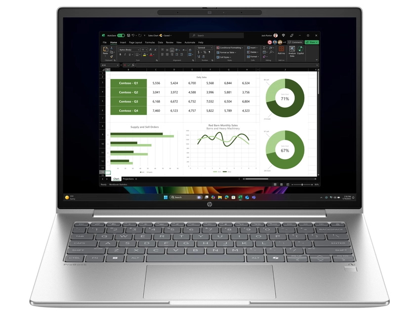 Prenosnik HP ProBook 4 G1q 14 AI | Snapdragon X1