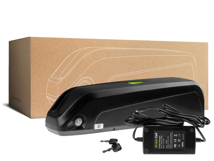 Green Cell® GC PowerMove E-Bike baterija 48V 14.5Ah Li-Ion Down Tube with polnilec (EBIKEGCF03)