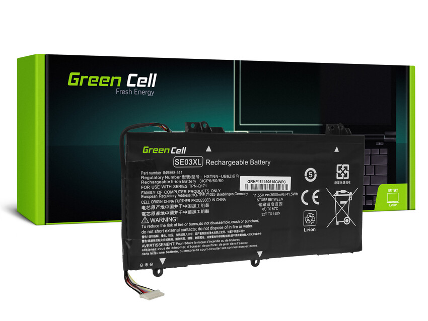 Green Cell baterija SE03XL HSTNN-LB7G HSTNN-UB6Z za HP Pavilion 14-AL 14-AV (HP151)