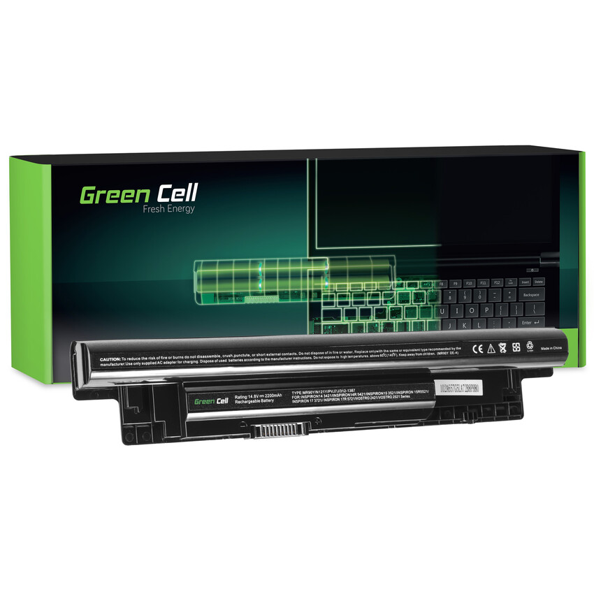 Green Cell baterija XCMRD za Dell Inspiron 15 3521 3537 15R 5521 5535 5537 17 3721 5749 17R 5721 5735 5737 (DE109)