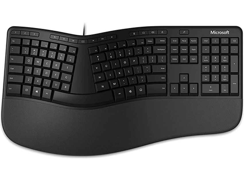 Tipkovnica USB Microsoft Natural Ergonomic črna