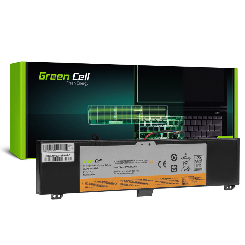 Green Cell baterija L13M4P02 L13L4P02 L13N4P02 za Lenovo Y50 Y50-70 Y70 Y70-70 (LE160)