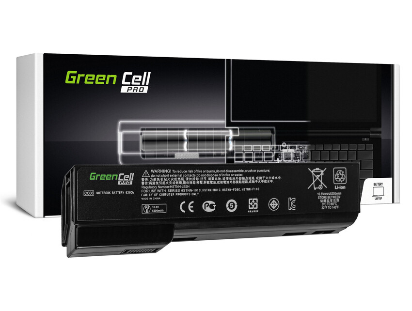 Green Cell baterija PRO CC06XL za HP EliteBook 8460p 8460w 8470p 8560p 8570p ProBook 6460b 6560b 6570b (HP50PRO)
