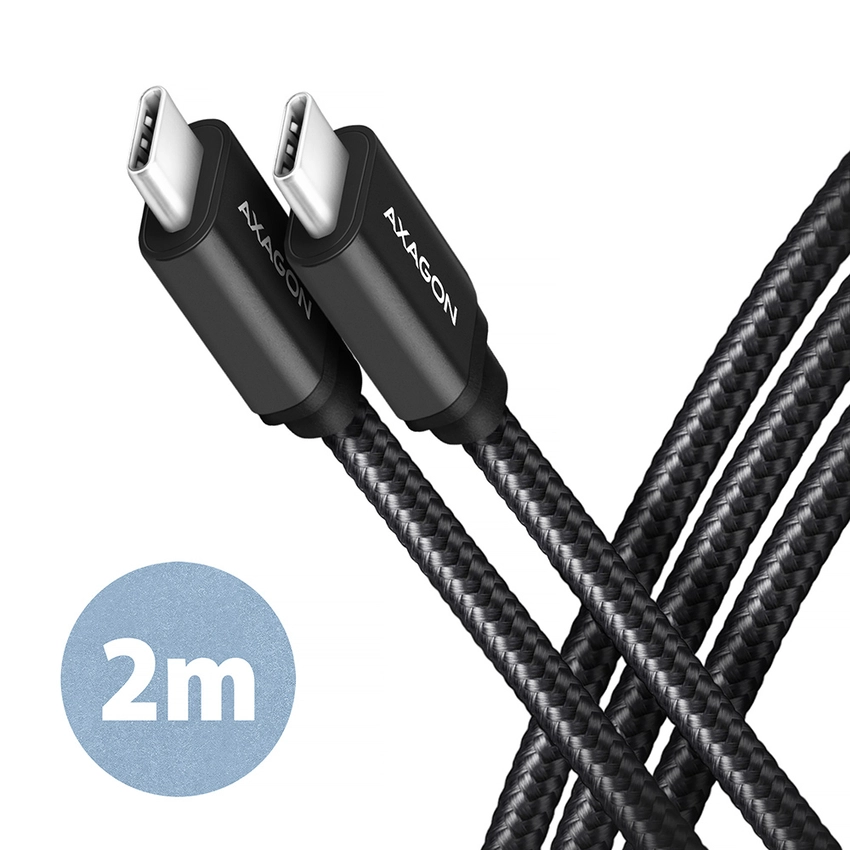 Kabel AXAGON BUCM3-CM20AB Kabel USB-C 3.2 Gen1