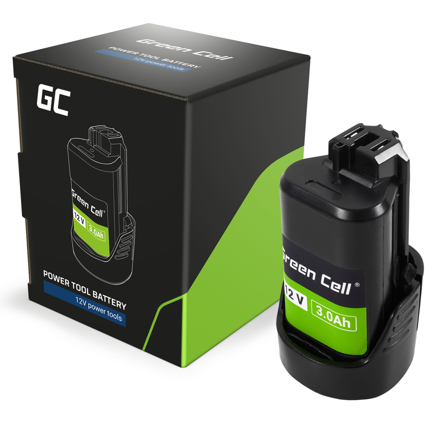 Green Cell 1600A00X79 baterija za Bosch GBA 12V Power Tools 3Ah 12 V (PTBO12V3)