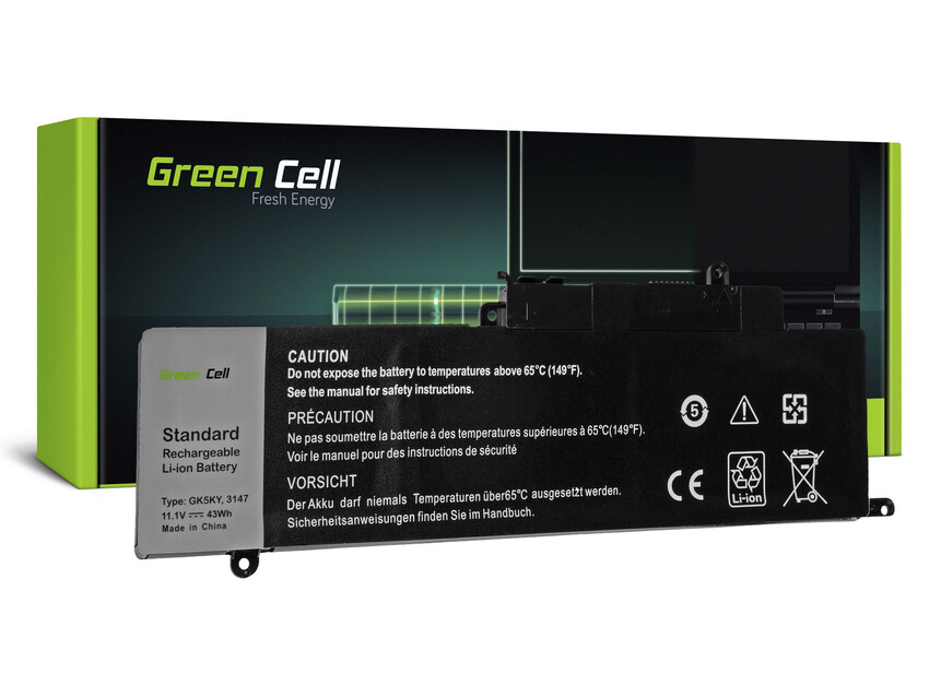 Green Cell baterija GK5KY za Dell Inspiron 11 3147 3148 3152 Inspiron 13 7347 7348 7352 (DE82)