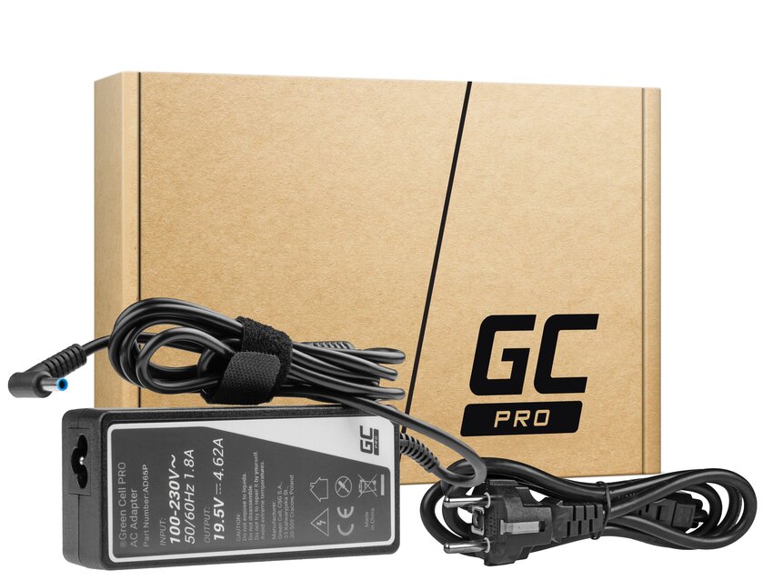 Green Cell PRO polnilec / AC Adapter 19.5V 4.62A 90W za HP 250 G2 ProBook 650 G2 G3 Pavilion 15-N 15-N025SW 15-N065SW 15-N070SW (AD65P)