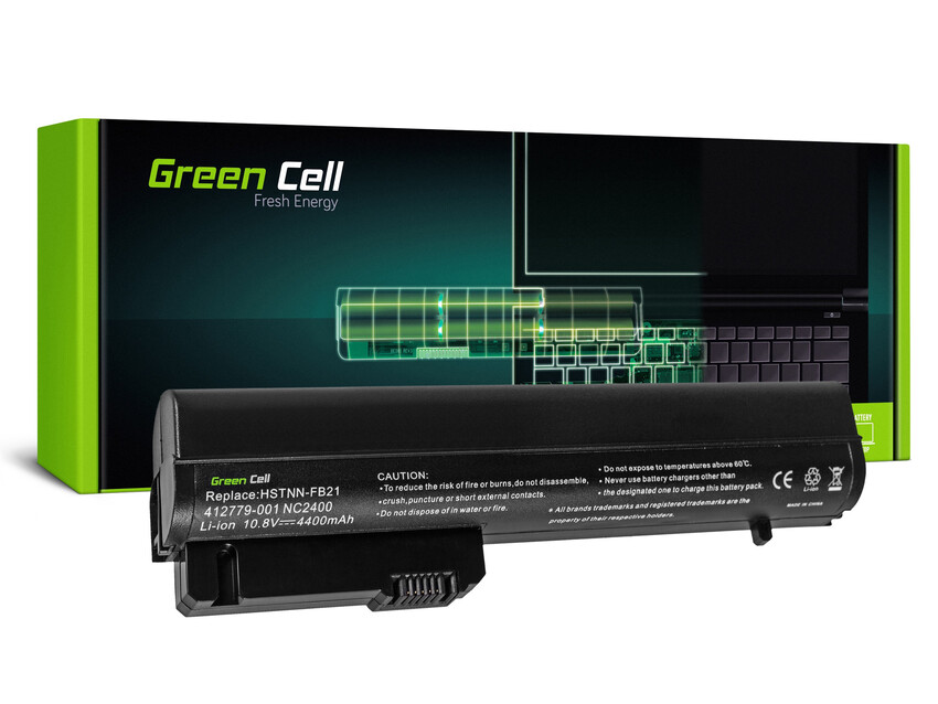 Green Cell baterija HSTNN-FB21 za HP EliteBook 2530p 2540p HP Compaq 2400 2510p (HP49)