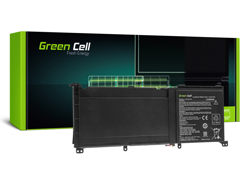 Green Cell baterija C41N1416 za Asus G501J G501JW G501V G501VW i Asus ZenBook Pro UX501 UX501J UX501JW UX501V UX501VW (AS130)