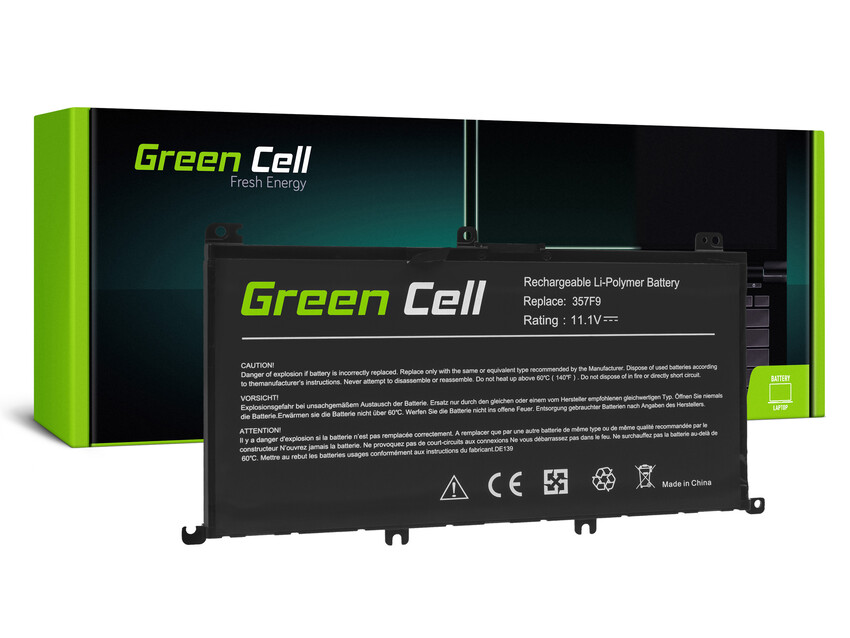 Green Cell baterija 357F9 za Dell Inspiron 15 5576 5577 7557 7559 7566 7567 (DE139)