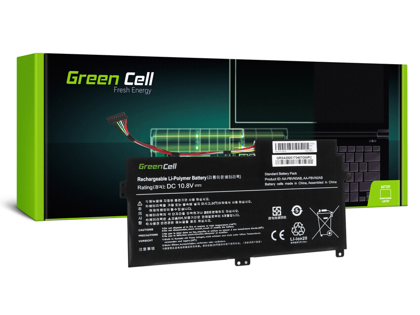 Green Cell baterija AA-PBVN2AB AA-PBVN3AB za Samsung 370R 370R5E NP370R5E NP450R5E NP470R5E NP510R5E (SA29)