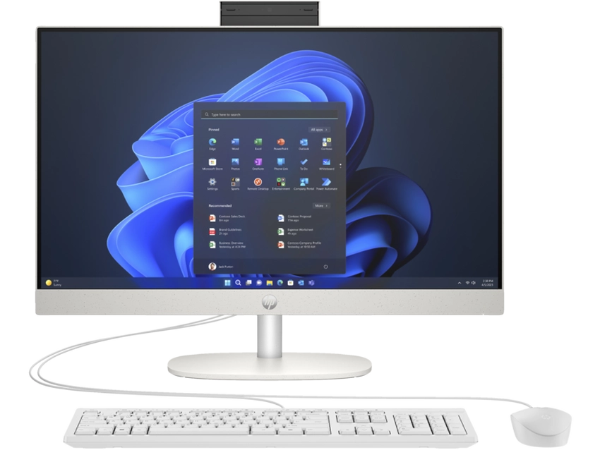 Računalnik HP ProOne 245 G10 AiO | R5 7520U | 16GB RAM | 512GB SSD | W11P