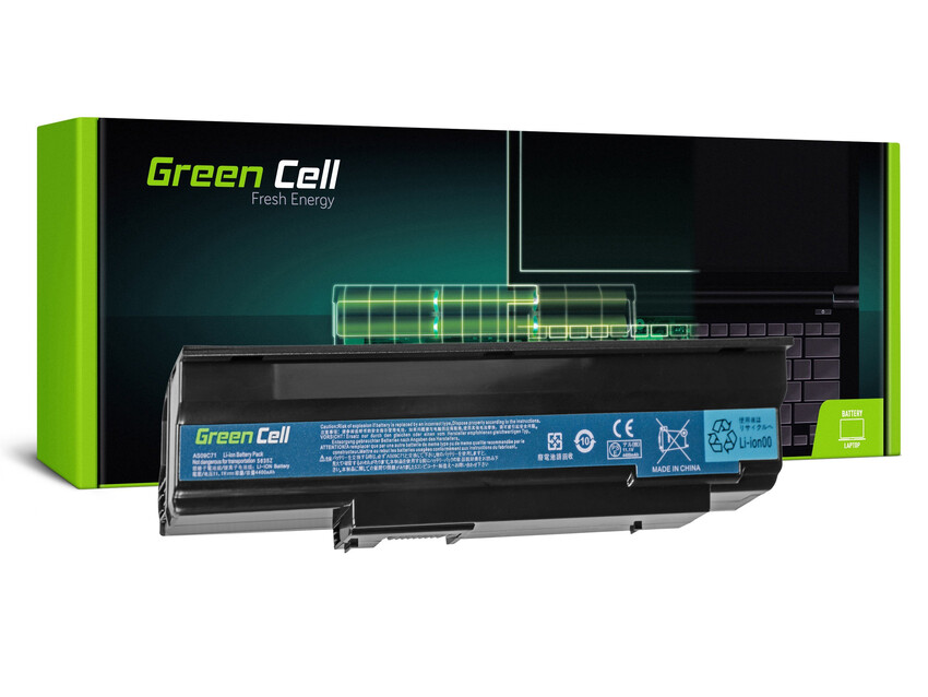 Green Cell baterija AS09C31 AS09C71 ZR6 za Acer eMachines E528 E728 Extensa 5235 5635 5635G 5635Z 5635ZG (AC12)