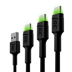Green Cell kabel GC PowerStream USB-A - Micro USB 30cm quick charge Ultra Charge, QC 3.0 (KABGC23)