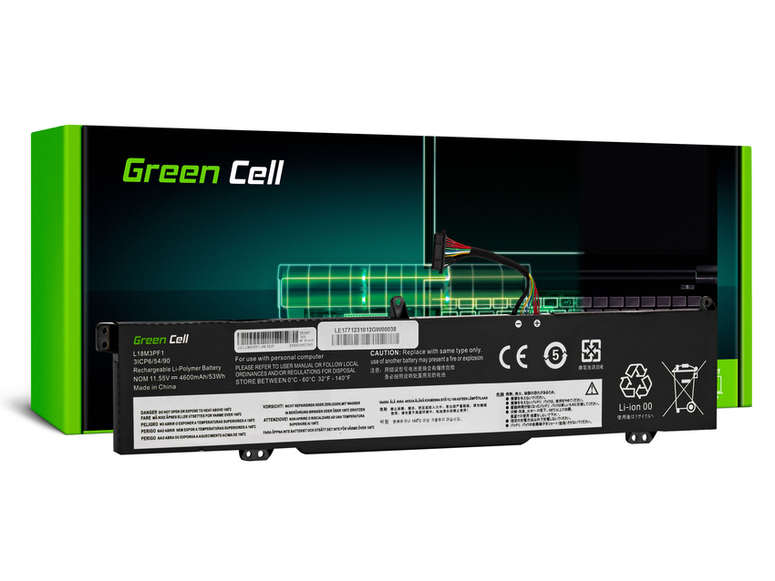 Green Cell baterija L18C3PF1 L18M3PF1 za Lenovo Ideapad L340-15IRH L340-17IRH (LE177)