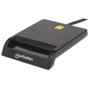Manhattan USB-A Contact Smart Card Reader 102049