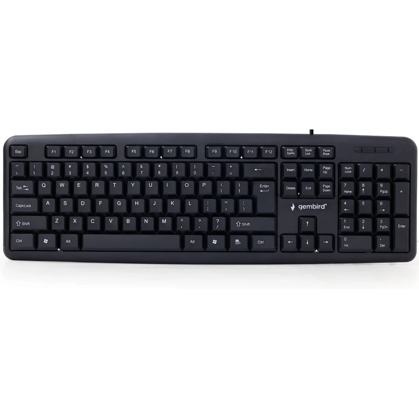Tipkovnica Gembird KB-U-103 črna