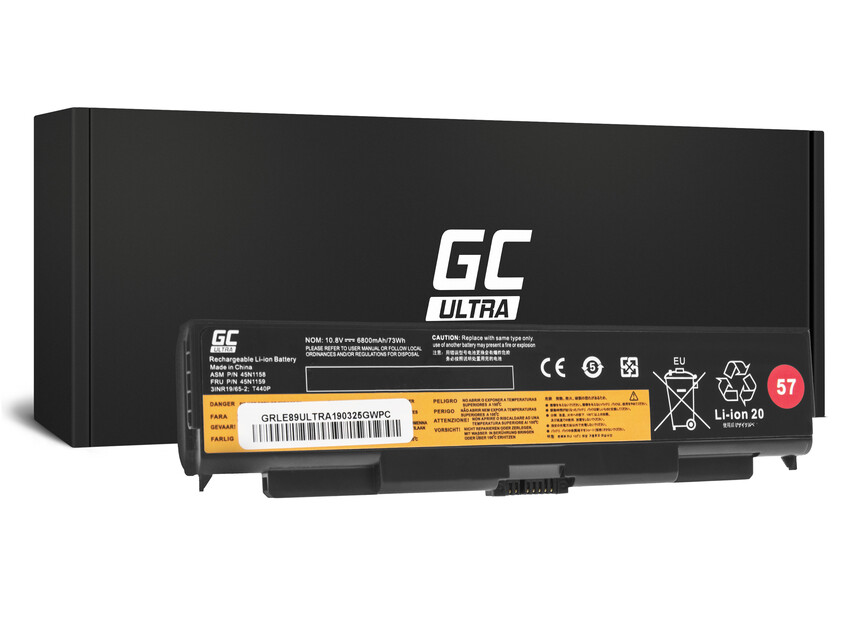 Green Cell baterija ULTRA za Lenovo ThinkPad T440p T540p W540 W541 L440 L540 (LE89ULTRA)