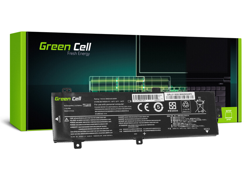 Green Cell baterija L15C2PB3 L15L2PB4 L15M2PB3 L15S2TB0 za Lenovo Ideapad 310-15IAP 310-15IKB 310-15ISK 510-15IKB 510-15ISK (LE118)