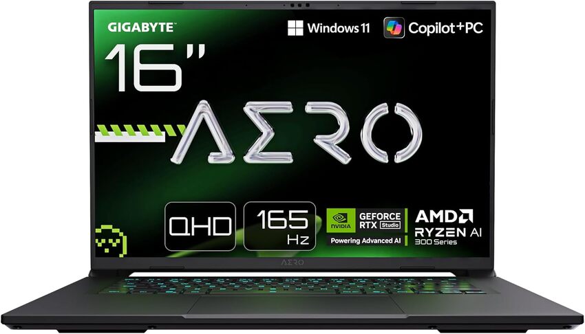 Prenosnik Gigabyte Aero X16 2WHA3DEC65AP / Ryzen 9 / RAM 32 GB / SSD Disk / 16,0″ WQXGA