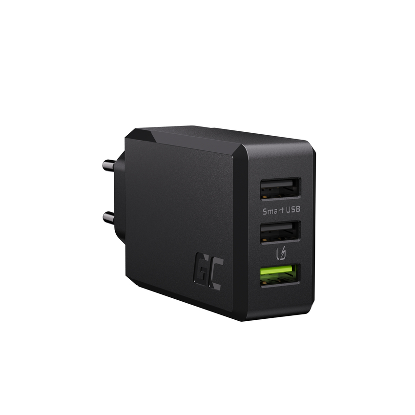 Green Cell GC ChargeSource 3 3xUSB 30W s hitrim polnjenjem technology Ultra Charge and Smart Charge (CHARGC03)