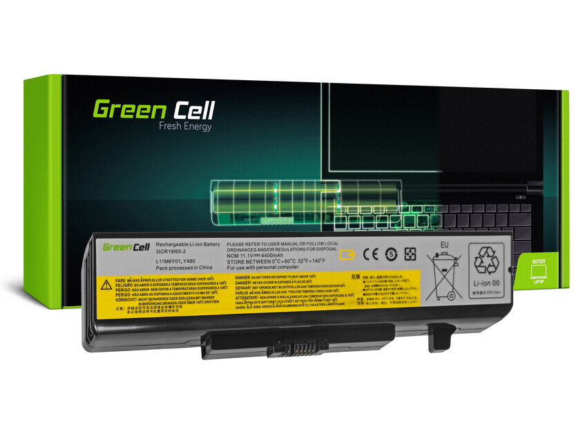 Green Cell baterija za Lenovo G500 G505 G510 G580 G580A G580AM G585 G700 G710 G480 G485 IdeaPad P580 P585 Y480 Y580 Z480 Z585 (LE34)