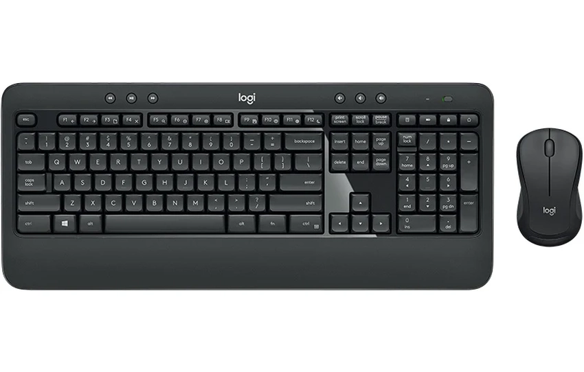 Tipkovnica in miška brezžična Logitech MK540 Advanced namizni komplet, Unifying
