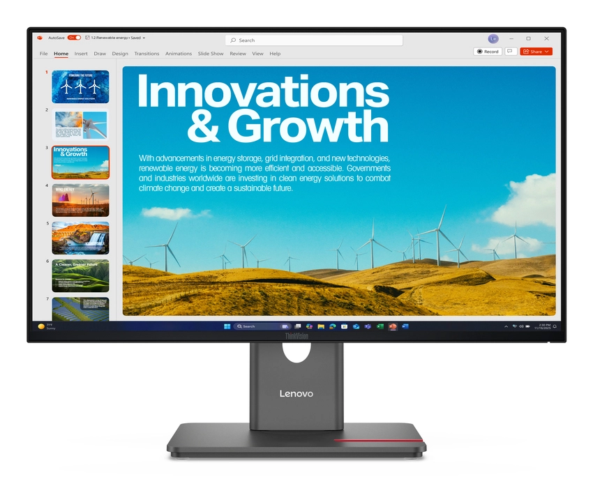 ThinkVision P24QD-40 QHD/DP/USB-C/IPS 24''