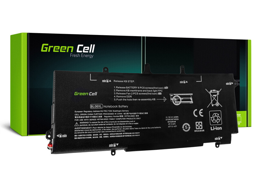 Green Cell baterija BL06XL HSTNN-DB5D za HP EliteBook Folio 1040 G1 G2 (HP108)